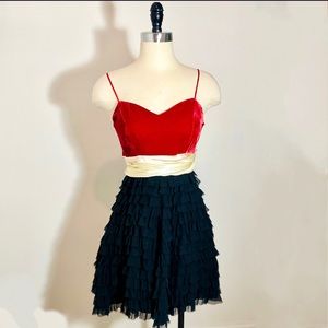 VTG Betsey Johnson New York Party Dress Size 6